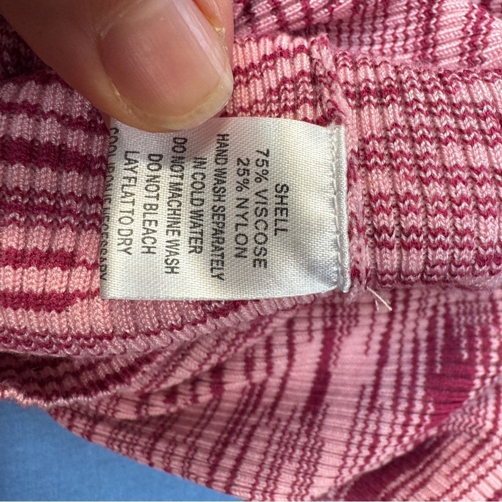 COTTON CANDY LA.   Pink Ribbed Ruched Bodycon Mini Dress - Picture 5 of 6